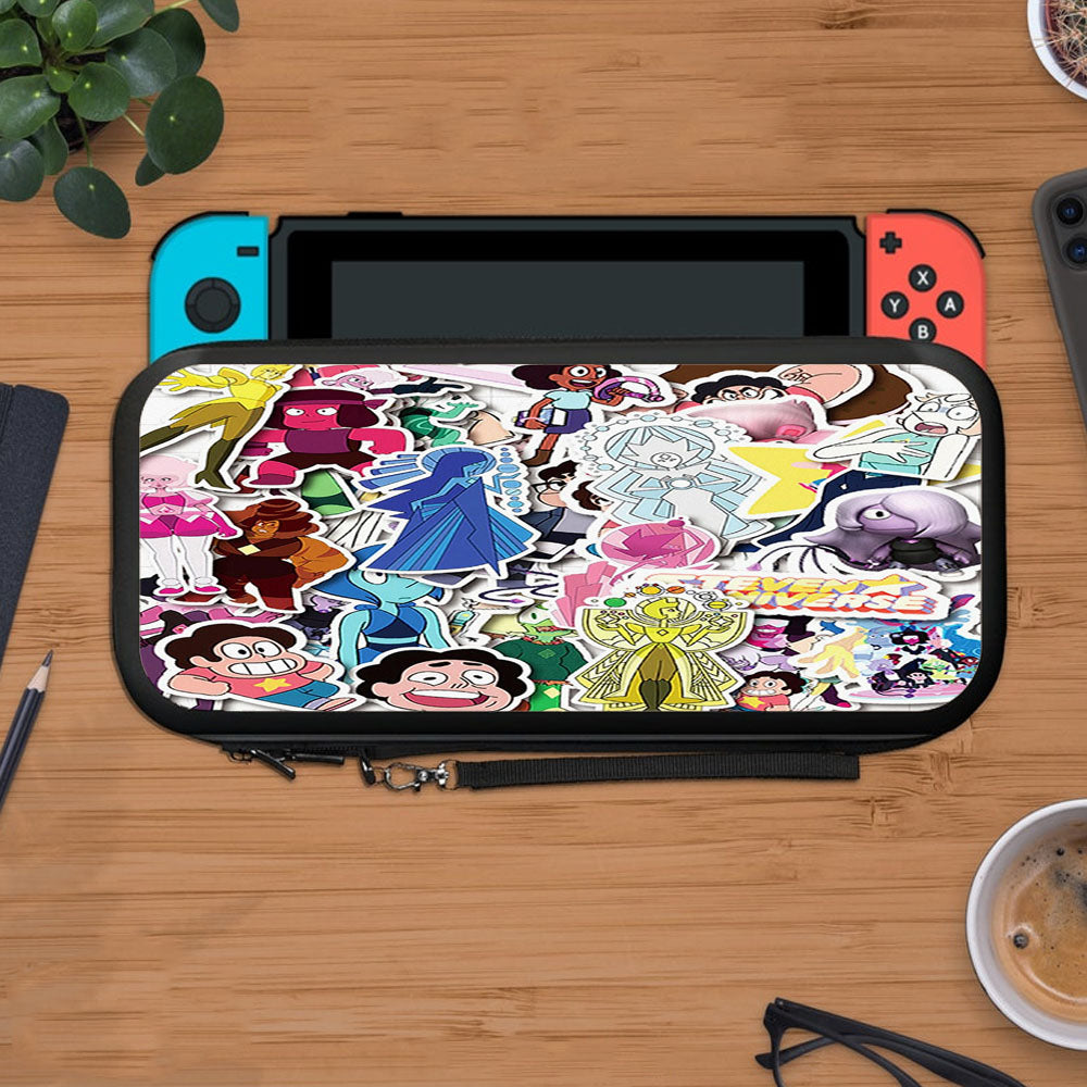 Steven Universe Animated Cartoon Stickers Protective Carry Switch Nintendo Switch 2 Case