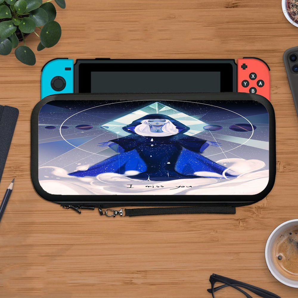 Steven Universe Blue Diamond Protective Carry Switch Nintendo Switch 2 Case