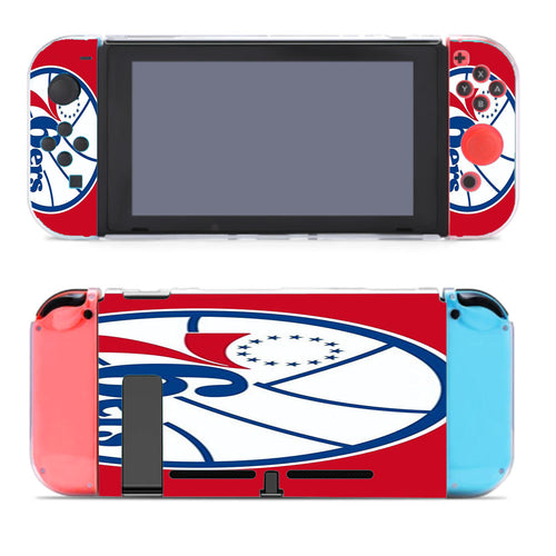 76Ers Blu White Red Nintendo Switch Cover Case
