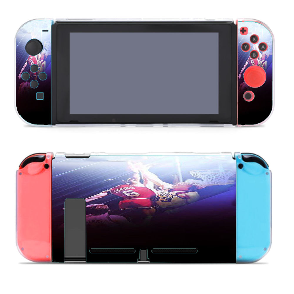76Ers Dunk Over Larry Bird Widescreen Nintendo Switch Cover Case