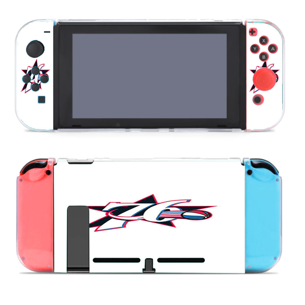 76Ers Logo Ball Back Nintendo Switch Cover Case