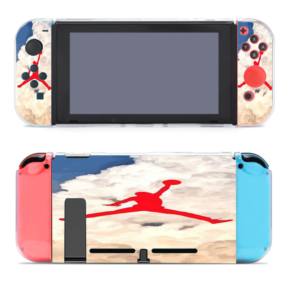 Air Jordan Logo In Sky Nintendo Switch Cover Case