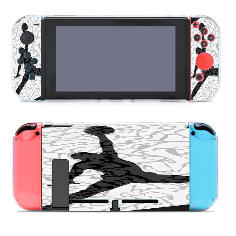 Air Jordan White Texture Nintendo Switch Cover Case