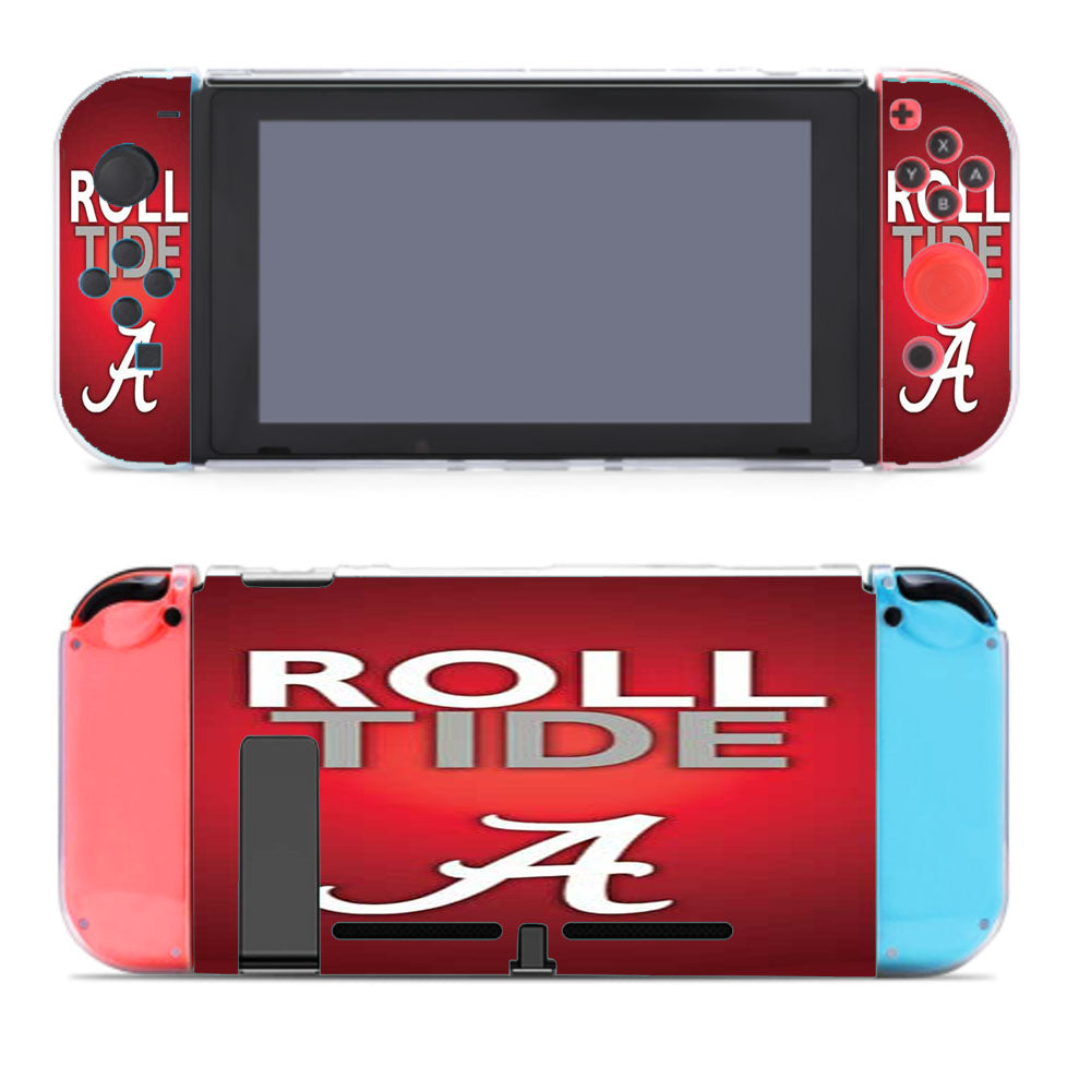 Alabama Crimson Tide Roll Tide Nintendo Switch Cover Case