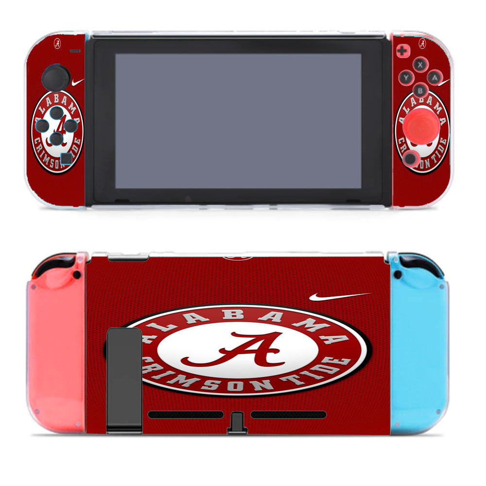 Alabama Logo Ribbon Nintendo Switch Cover Case