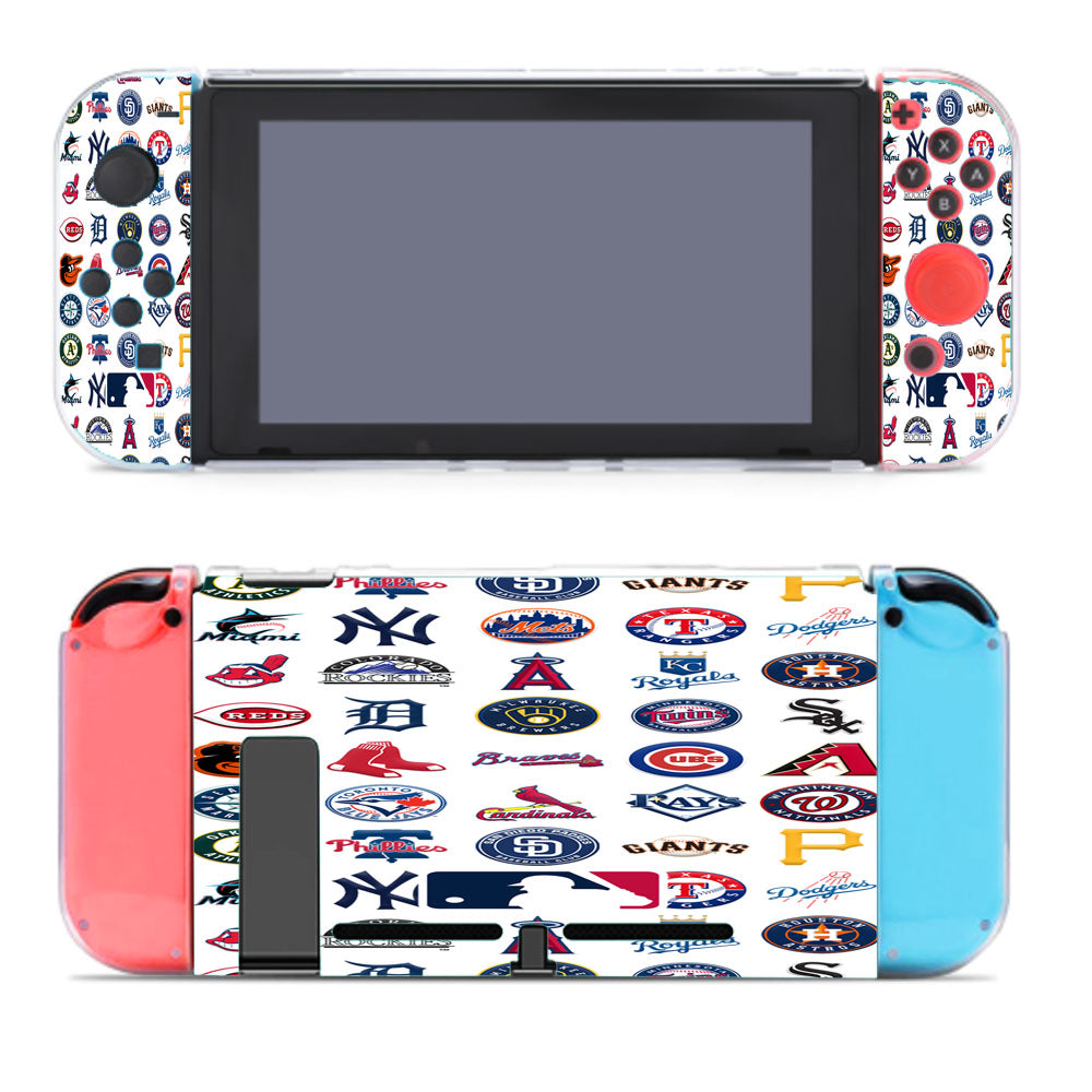 All Baseball Team Mlb Logo Collage Nintendo Switch Cover Case