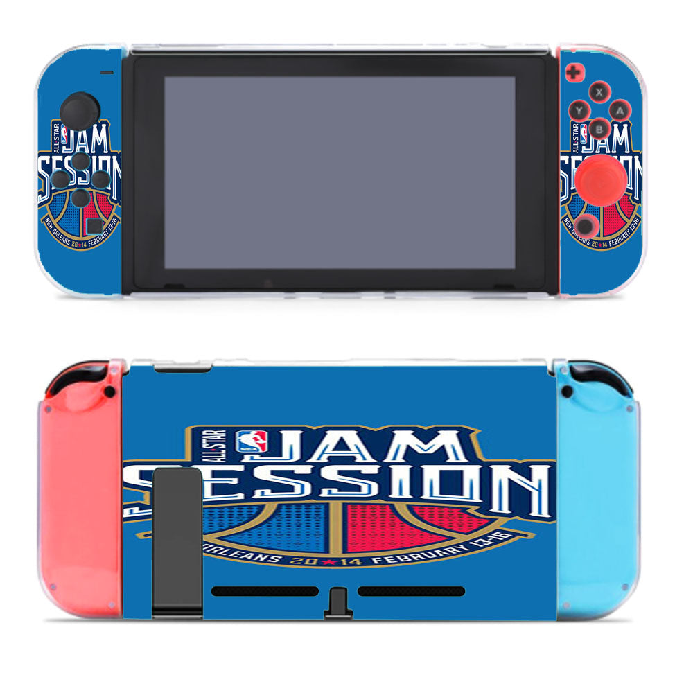 All Star Jam Session Blue Nintendo Switch Cover Case