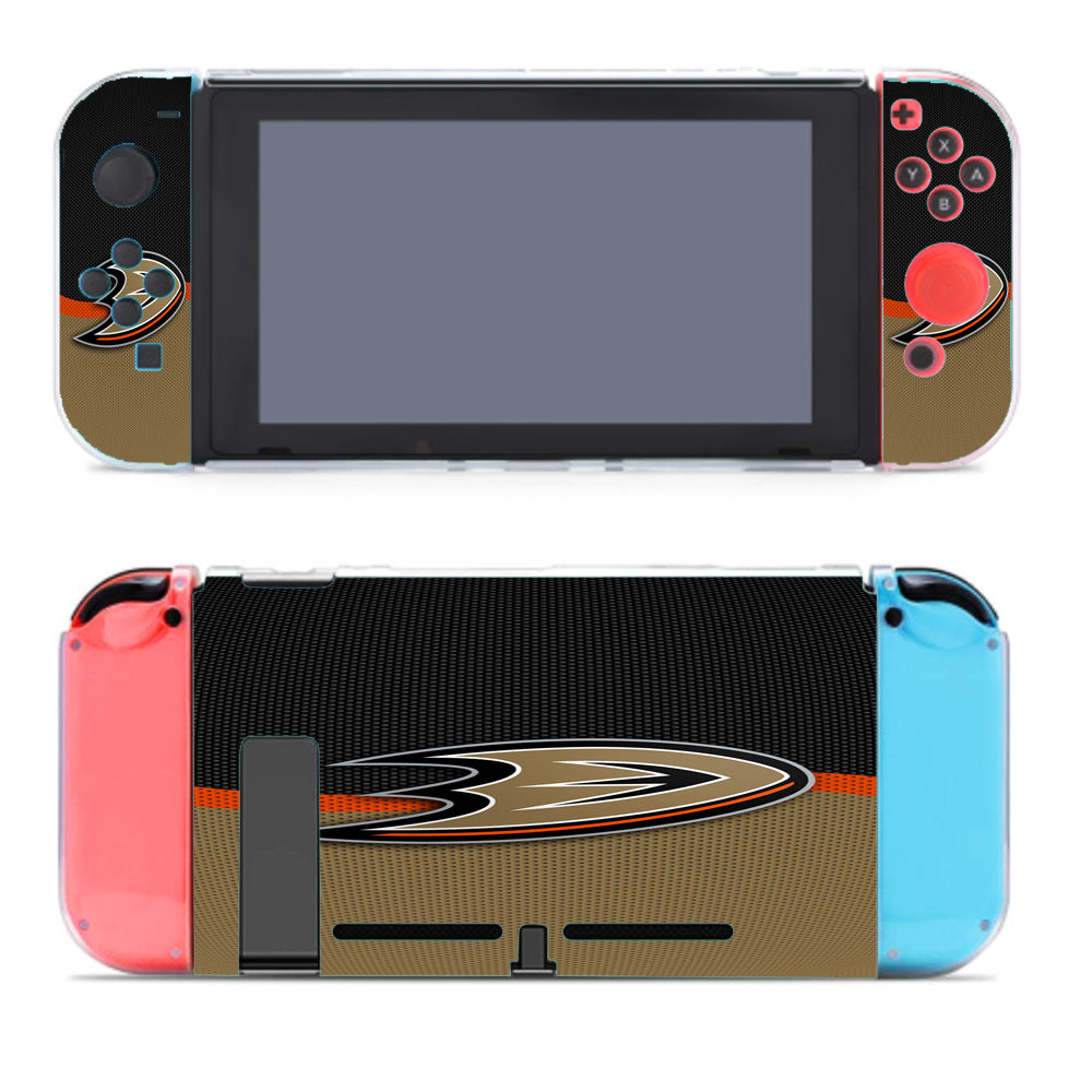 Anaheim Ducks Logo Jersey Nintendo Switch Cover Case