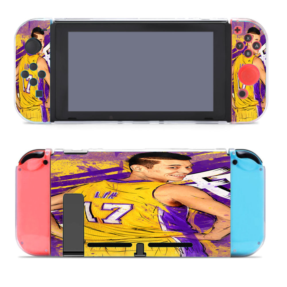 Asia Player Nba Lakers Jeremy Lin Nintendo Switch Cover Case