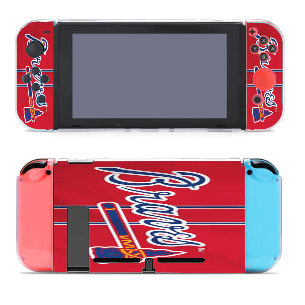 Atlanta Braves Jersey Logo Nintendo Switch Cover Case