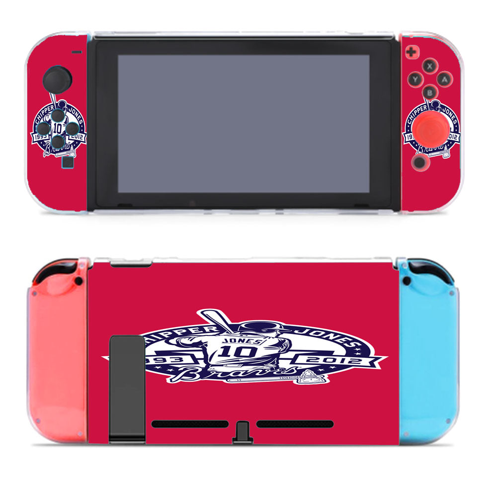 Atlanta Braves Logo Images Nintendo Switch Cover Case