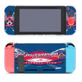 Atlanta Braves Logo On Wood Nintendo Switch Cover Case