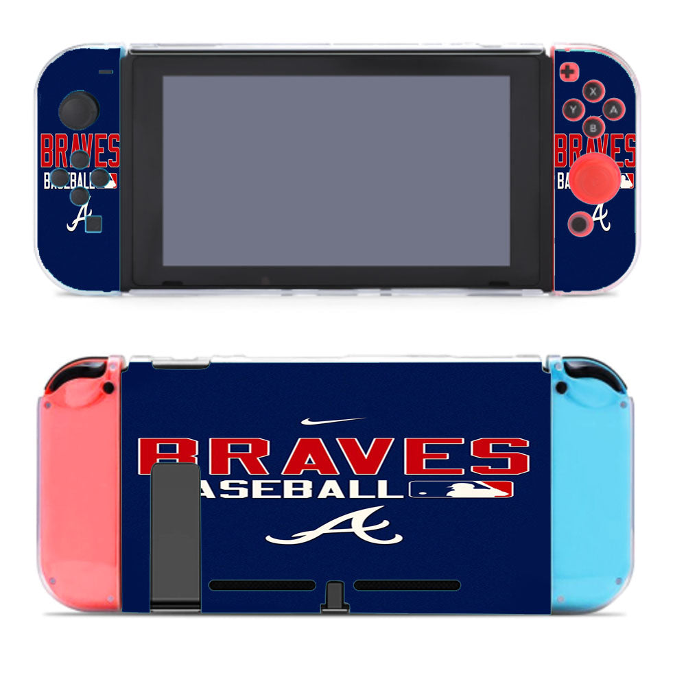 Atlanta Braves Mlb Baseball 3 Nintendo Switch Cover Case
