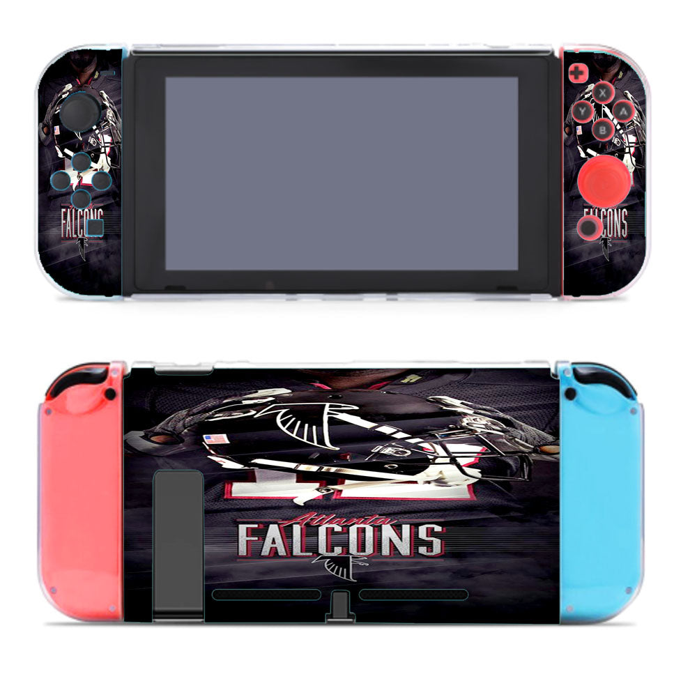 Atlanta Falcons Baseball Helmet Nintendo Switch Cover Case