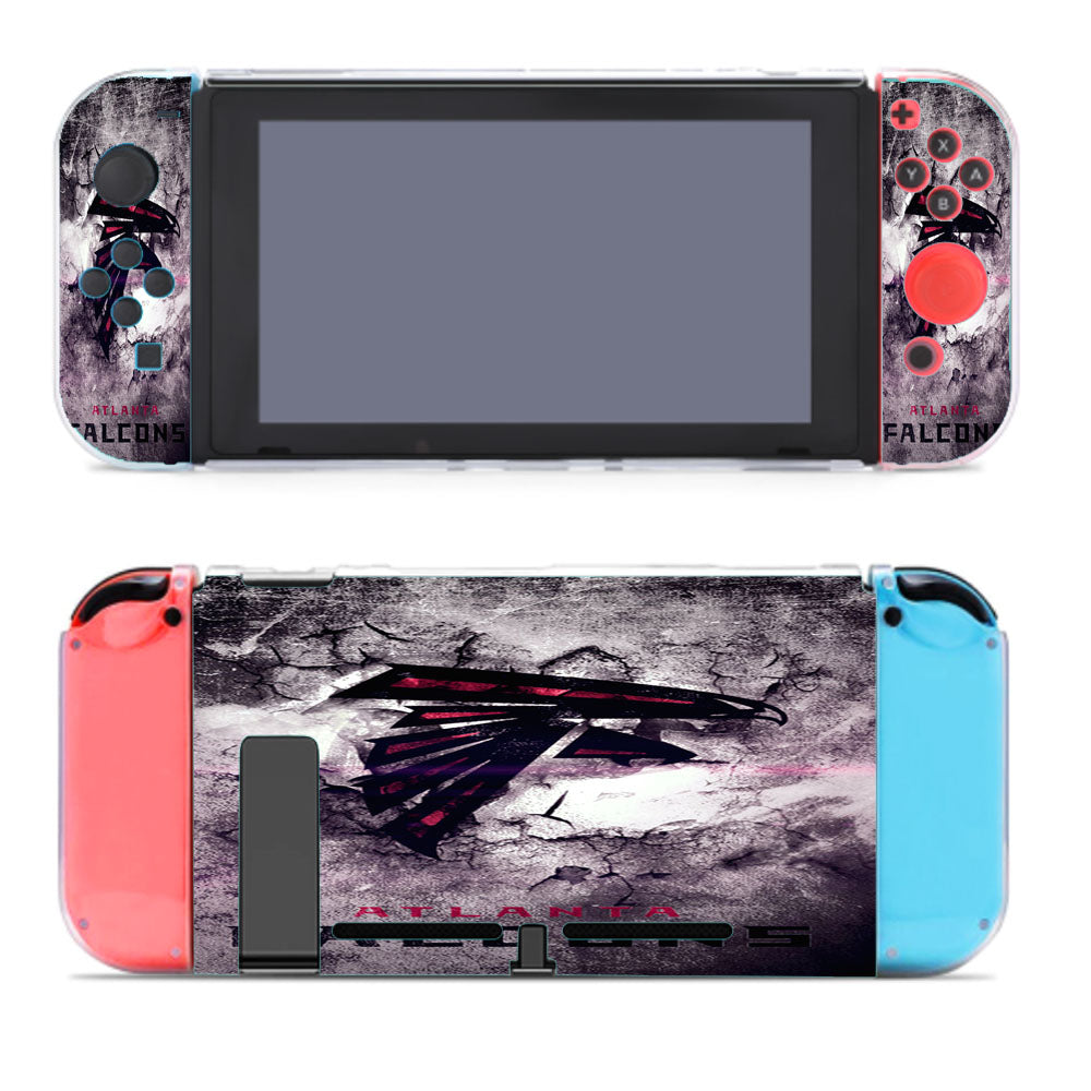 Atlanta Falcons Nfl Logo Nintendo Switch Cover Case