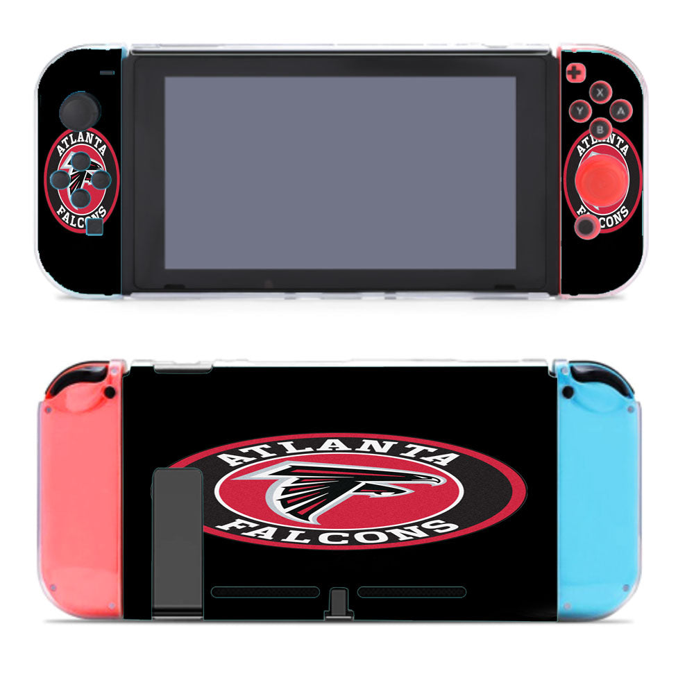Atlanta Falcons Roundel Mat Nintendo Switch Cover Case