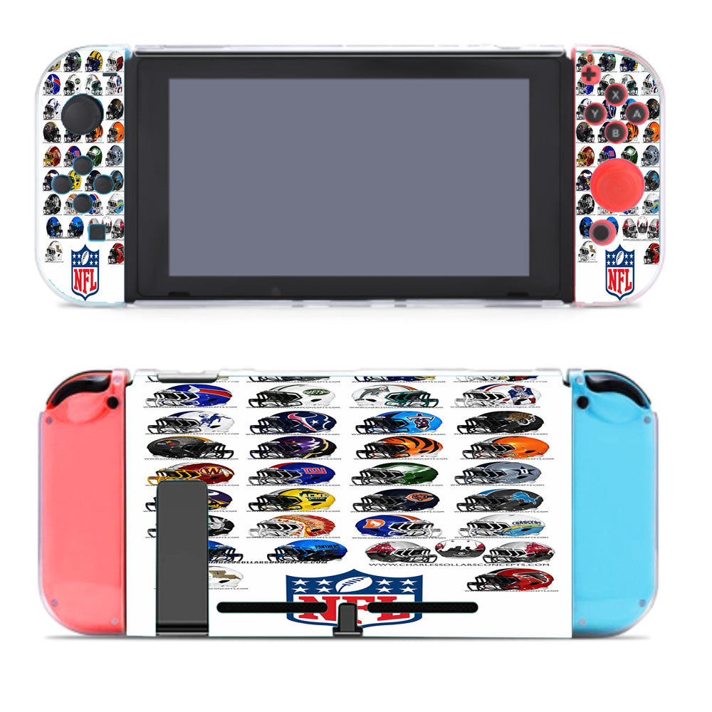 Awesome Nfl Helmets Nintendo Switch Cover Case