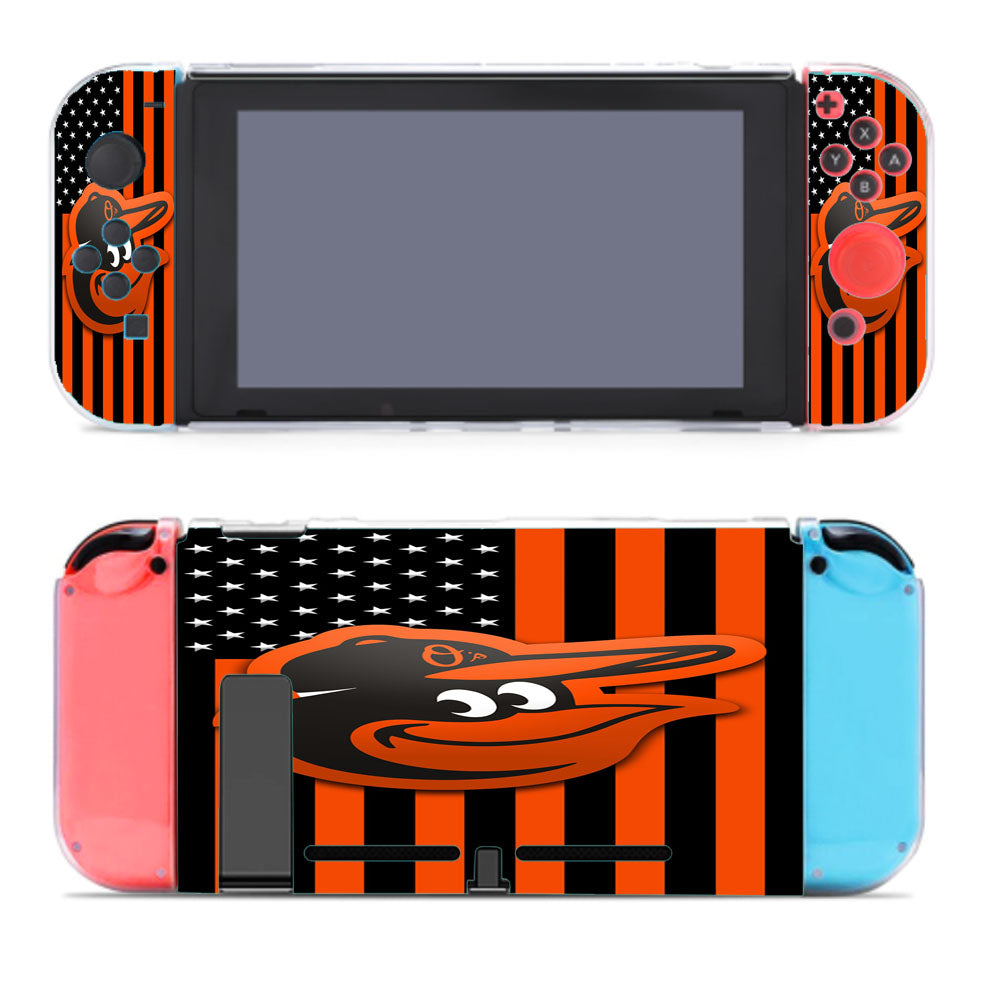Baltimore Orioles Flag Nintendo Switch Cover Case