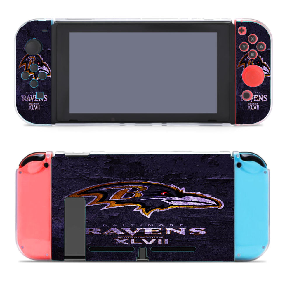 Baltimore Ravens Nfl Xlvii Logo Nintendo Switch Cover Case