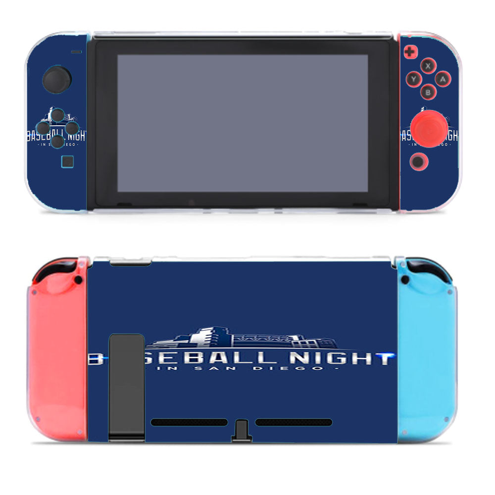 Baseball Night In San Diego Nintendo Switch Cover Case