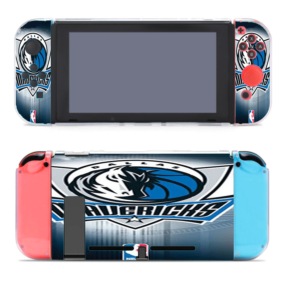 Basketball Logo Dallas Mavericks Nintendo Switch Cover Case