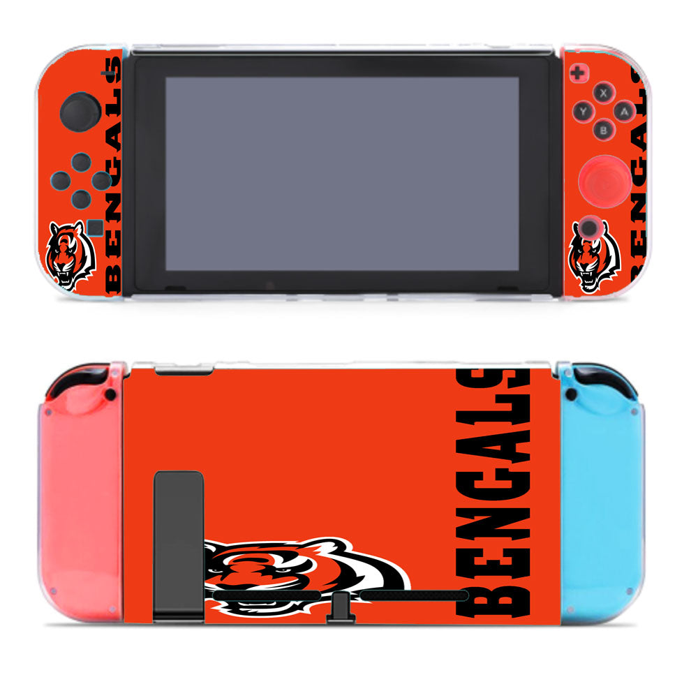 Bengals Cincinnati Tigre Orange Nintendo Switch Cover Case