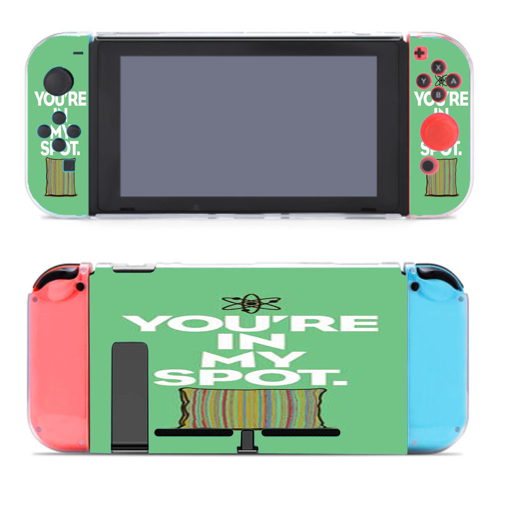 Big Bang Theory My Spot Nintendo Switch Cover Case