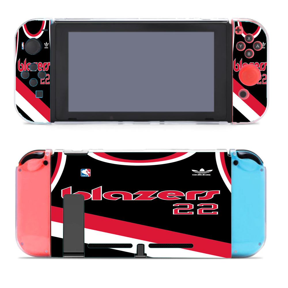 Blazers Jersey Uniform Basketball Number 22 Nintendo Switch Cover Case