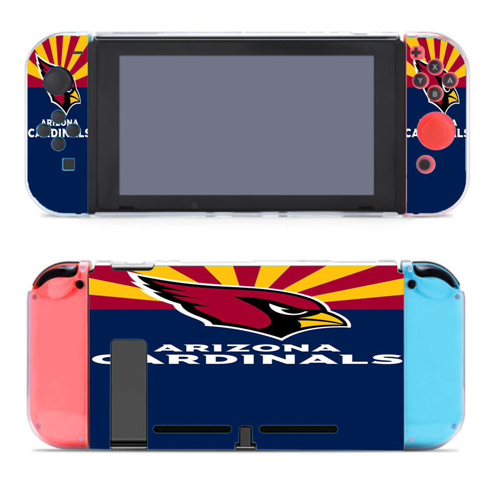 Blue Address One Cardinals Drive Arizona Cardinal Nintendo Switch Cover Case