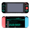 Blue Black Miami Heat Nintendo Switch Cover Case