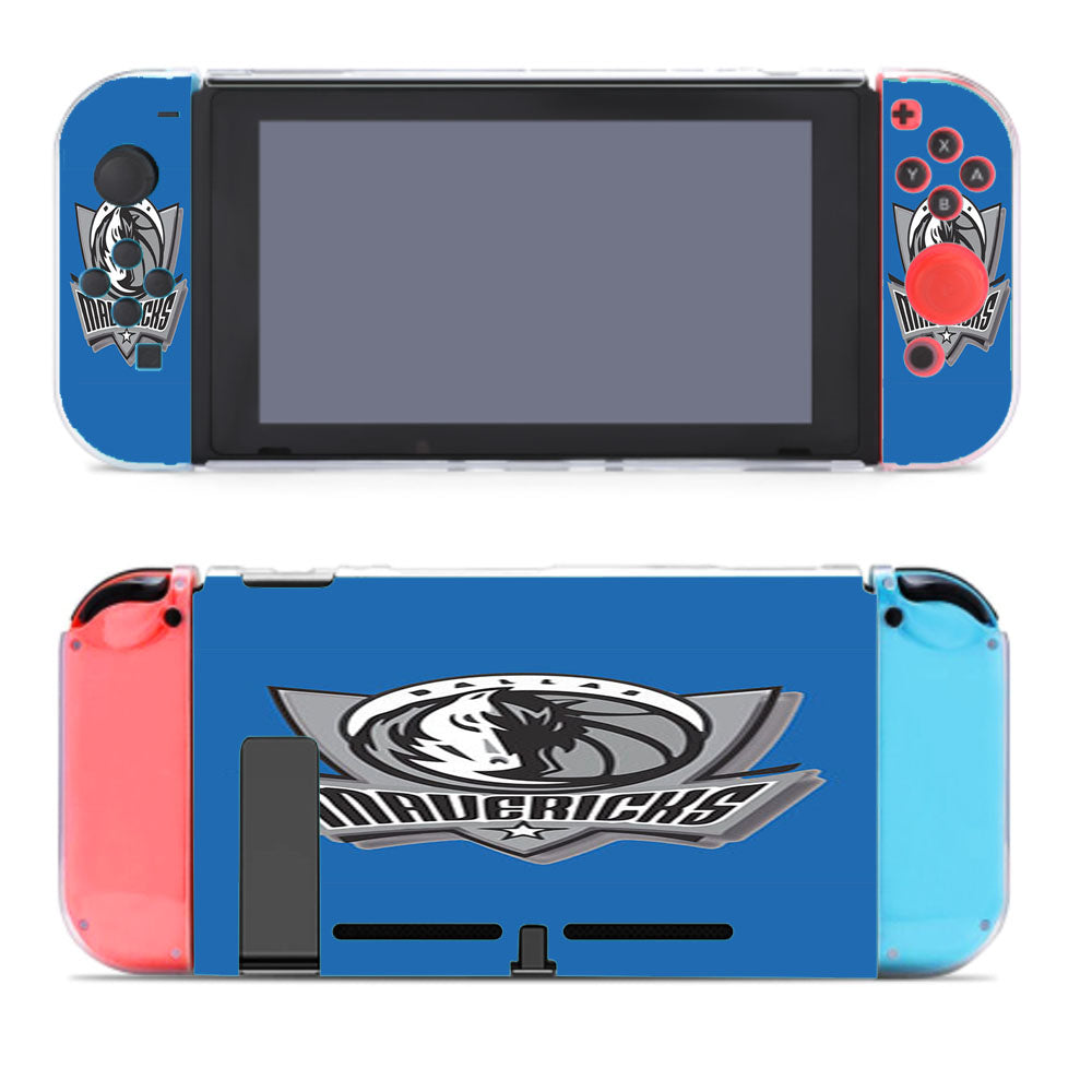 Blue Dallas Mavericks Nintendo Switch Cover Case