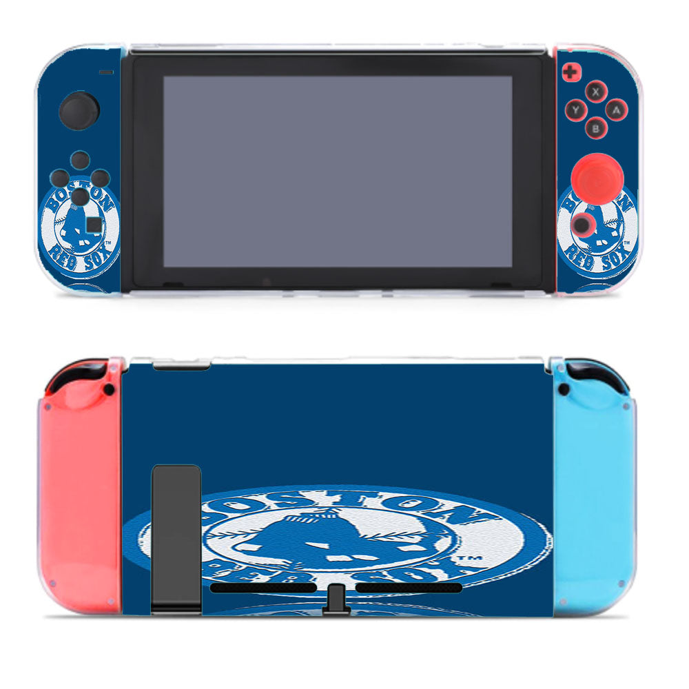Blue Red Sox Nintendo Switch Cover Case