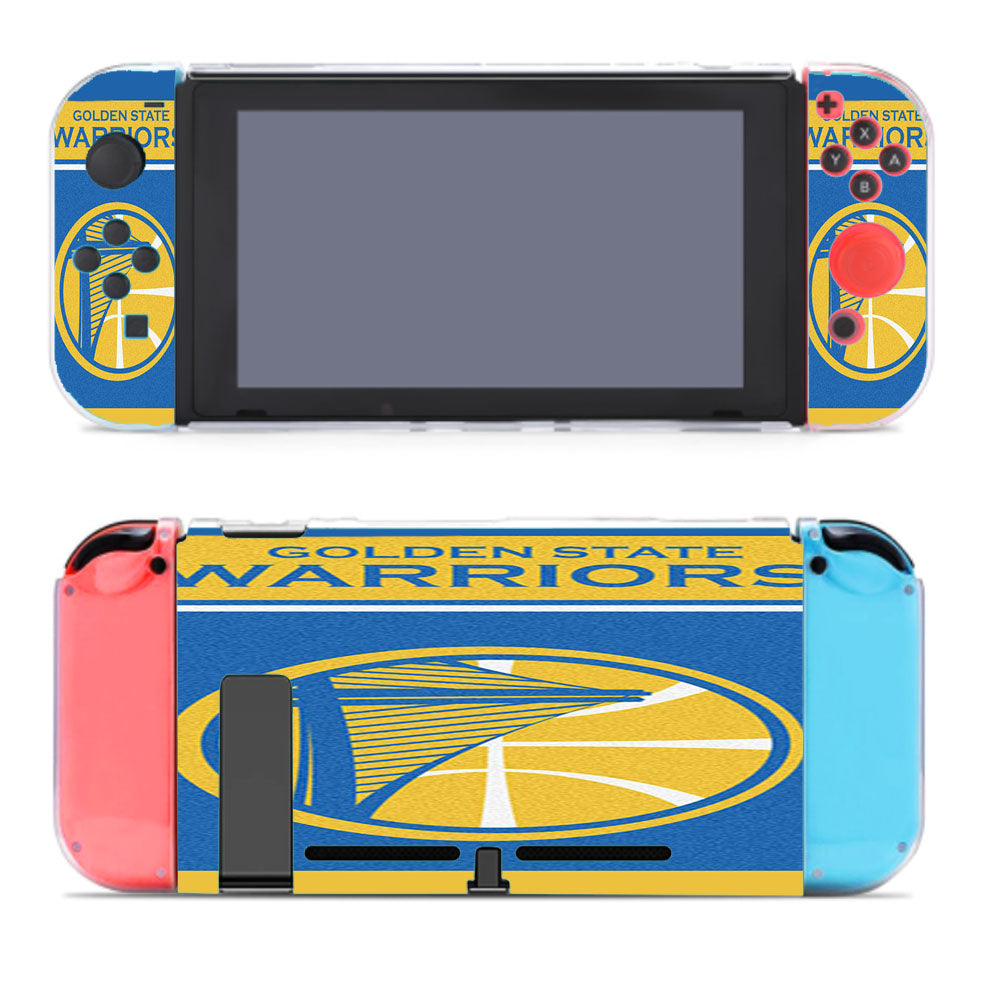 Blue Yellow Golden State Warriors Nintendo Switch Cover Case