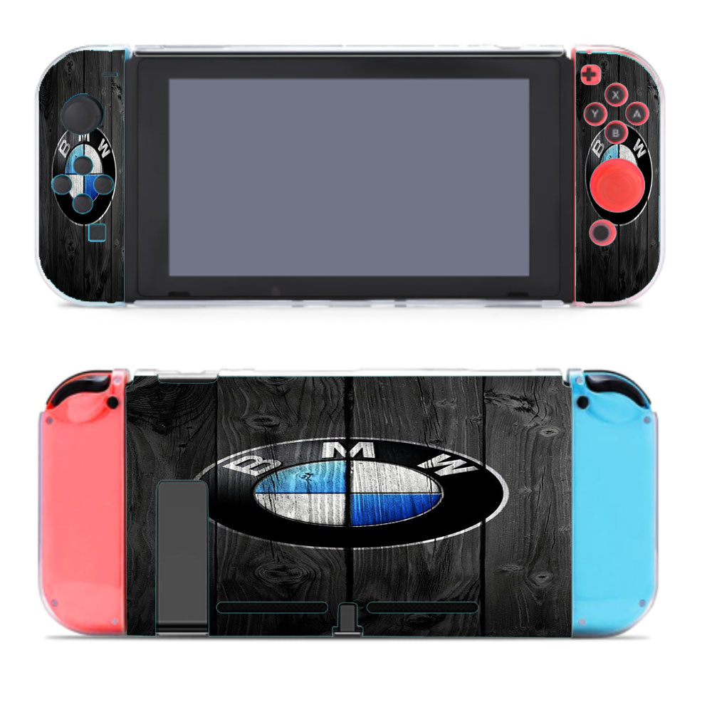 Bmw Wood Black Art Nintendo Switch Cover Case