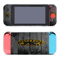 Boston Bruins Nhl Logo Dark Wood Wallpaper Nintendo Switch Cover Case