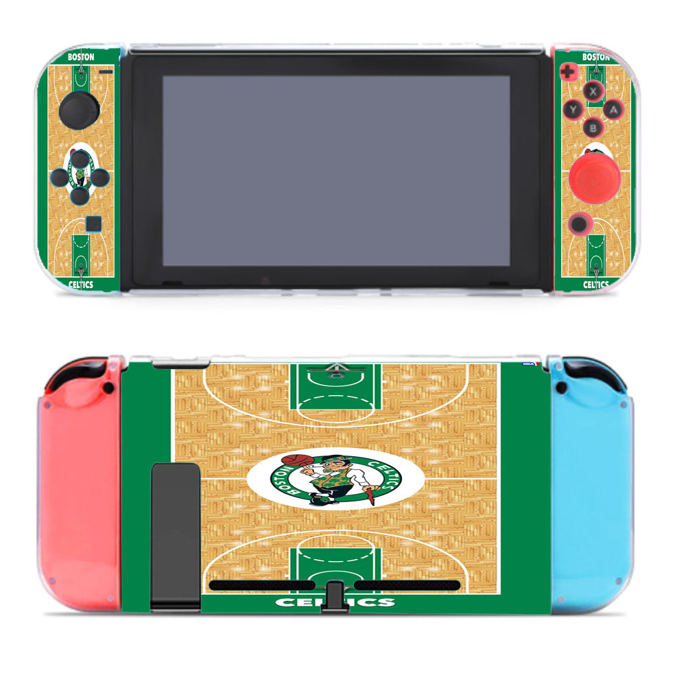 Boston Celtics Court Wallpaper Nintendo Switch Cover Case