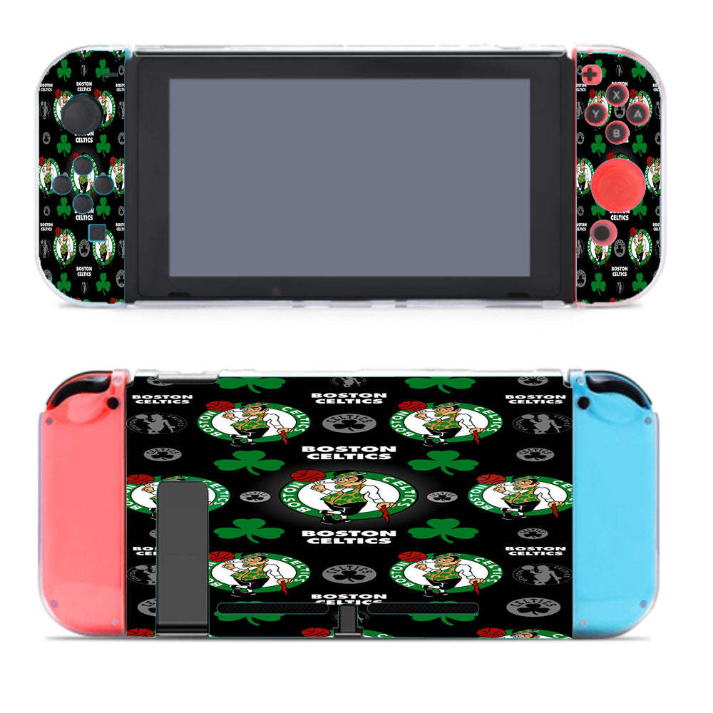 Boston Celtics Patters Nintendo Switch Cover Case