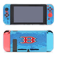 Boston Red Sox Logo On Blue Blur Nintendo Switch Cover Case