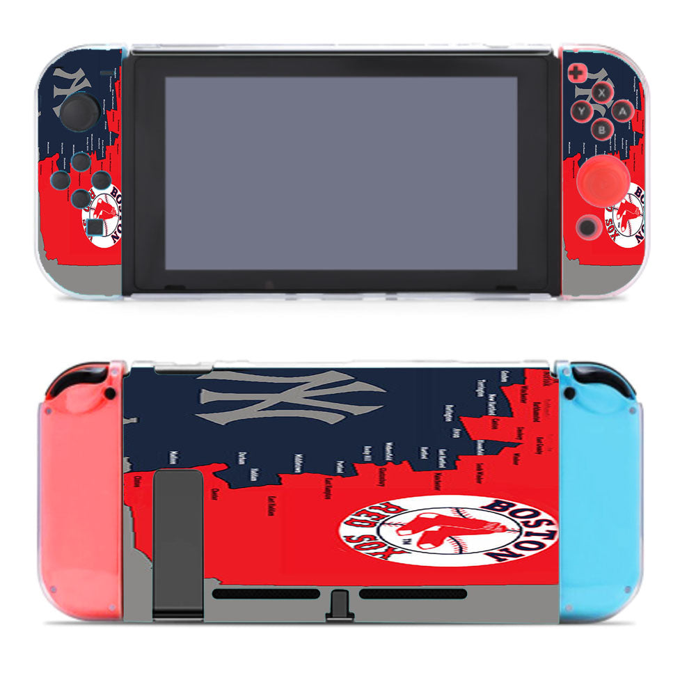 Boston Red Sox Logos Nintendo Switch Cover Case
