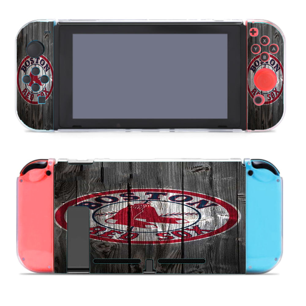 Boston Red Sox Wood Nintendo Switch Cover Case