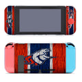 Broncos Denver Logo Wood Texture Nintendo Switch Cover Case
