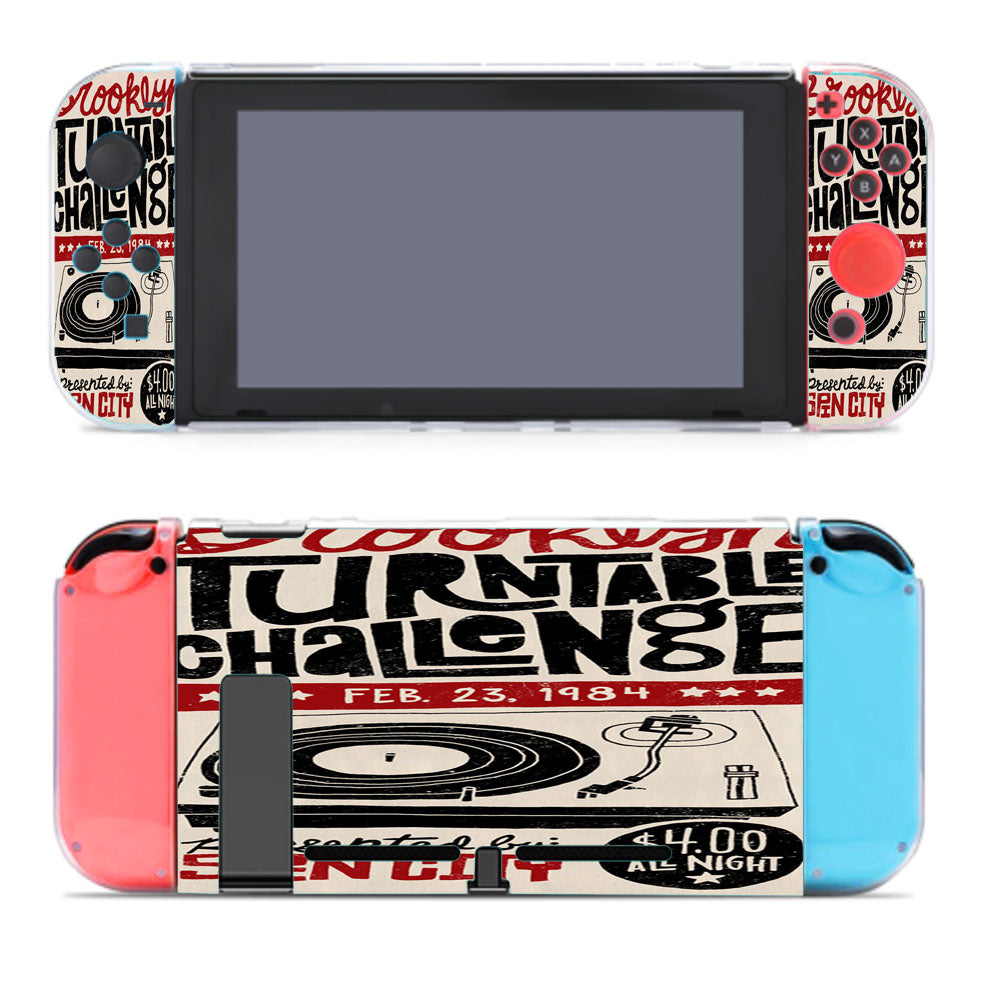 Brooklyn Turntable Chalange Nintendo Switch Cover Case