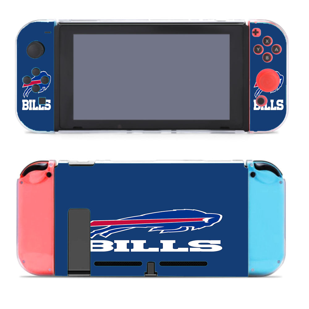 Buffalo Bills Emblem Pattern Nintendo Switch Cover Case