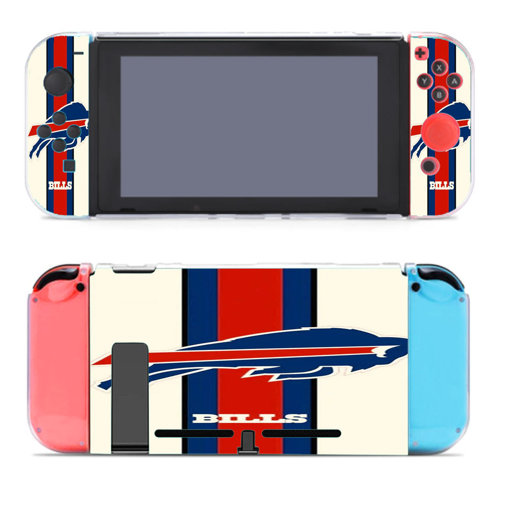 Buffalo Bills White Nintendo Switch Cover Case