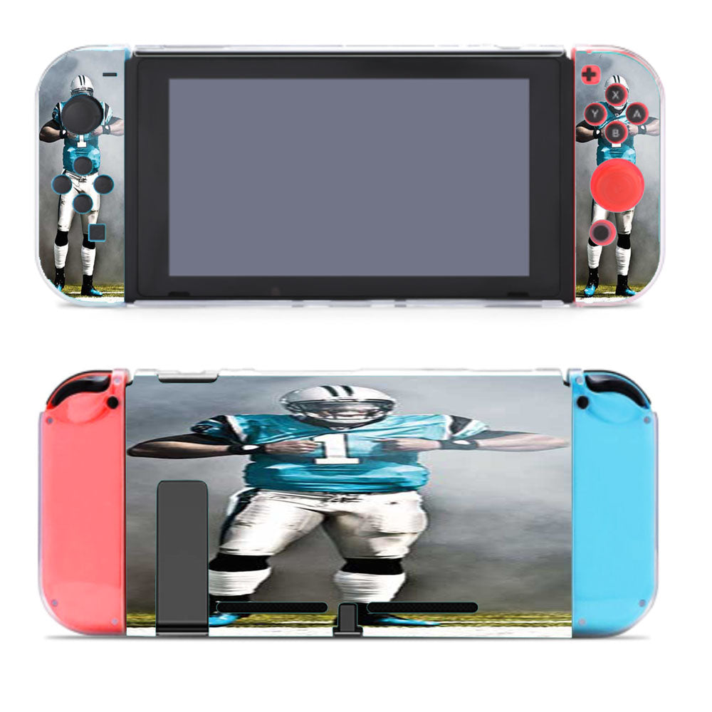 Cam Newton Smoke Ripping Open Nintendo Switch Cover Case