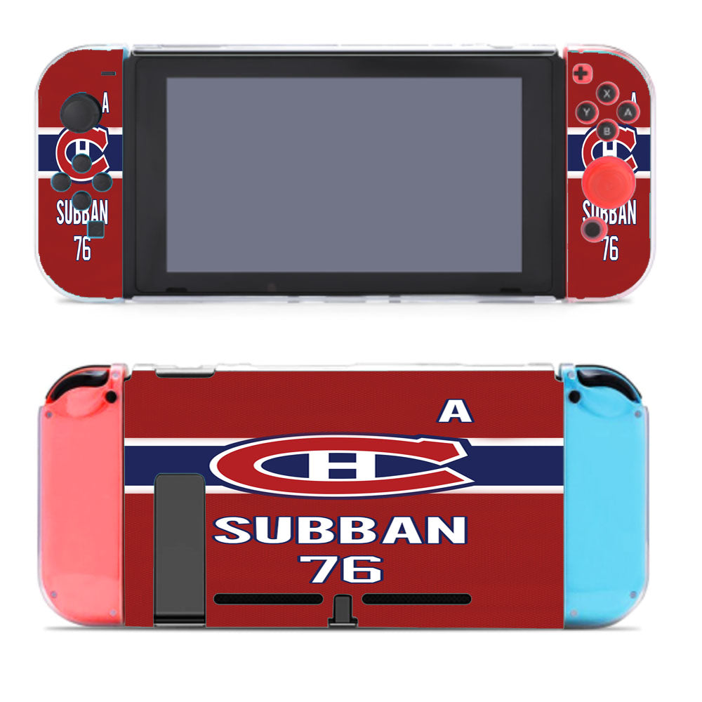 Canadiens Main Roster Nintendo Switch Cover Case