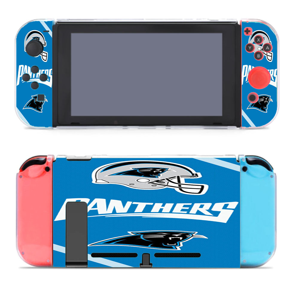 Carolina Panthers Wallpaper Nintendo Switch Cover Case