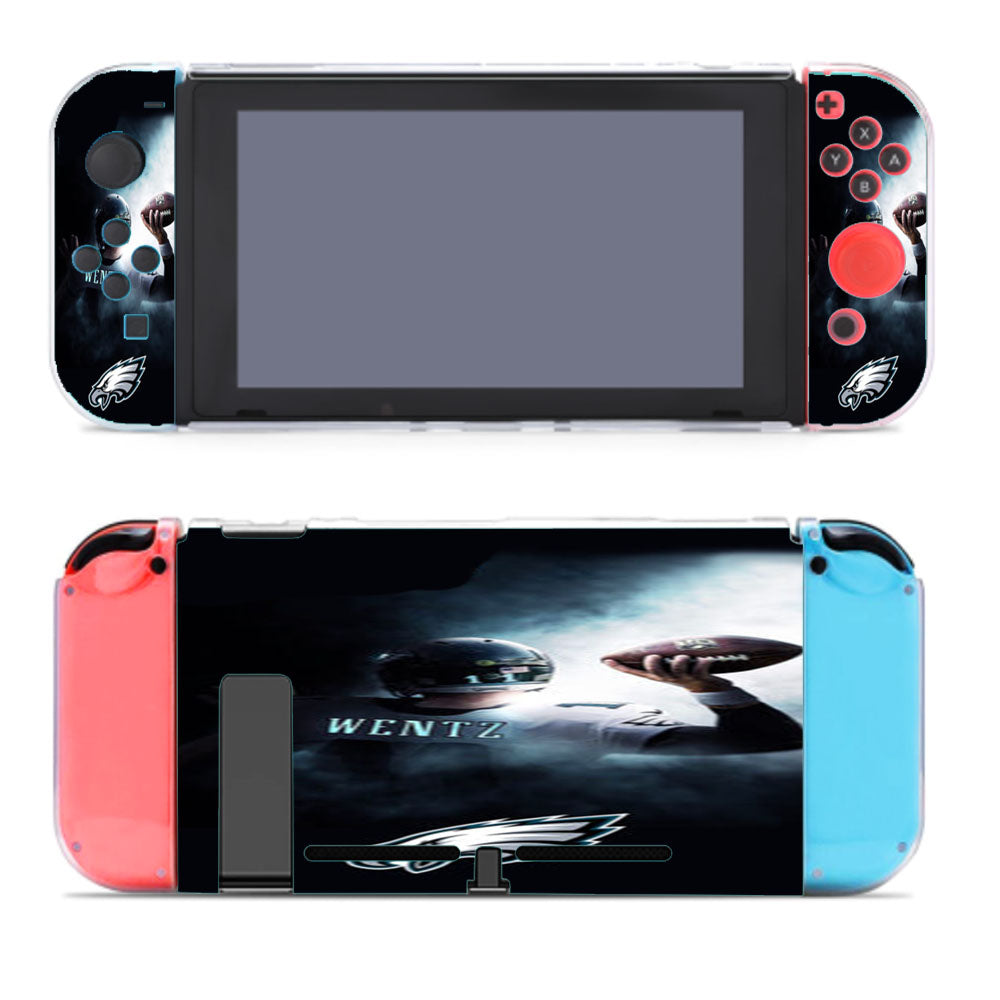 Carson Wentz Philadelphia Eagles Nintendo Switch Cover Case