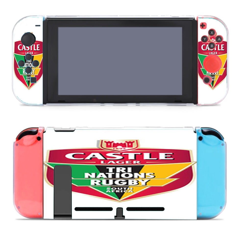 Castle Lager Tri Nations Rugby Logo Nintendo Switch Cover Case