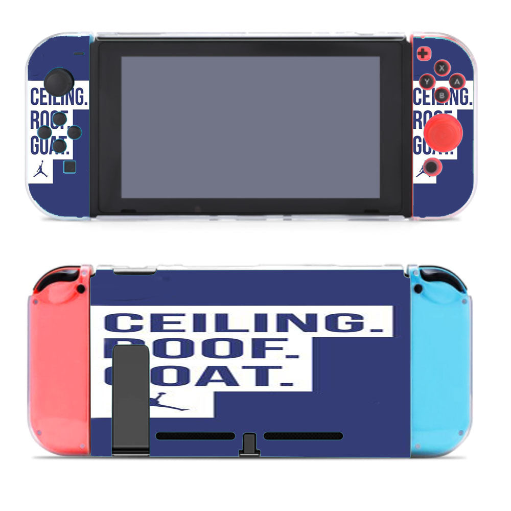 Ceiling Roof Goat Unc Jordan North Carolina Nintendo Switch Cover Case